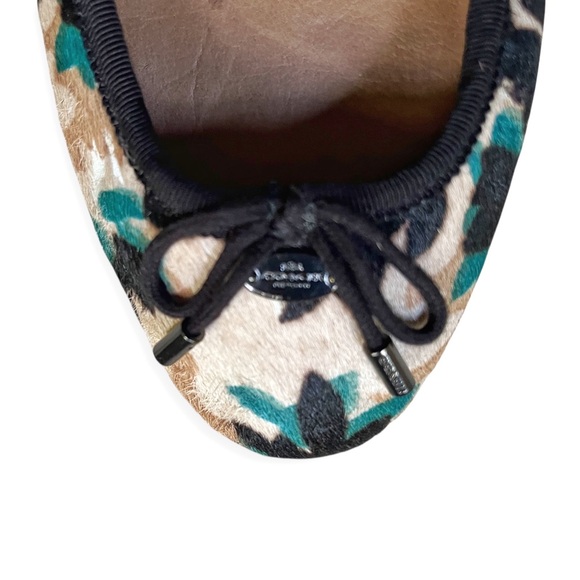 Coach Lara Ballet Flats Multi-Colored Slip-On Shoes, sz 7 - Picture 4 of 14